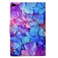 thumbnail image 6 of SaniMore Stand Case for iPad 6th Gen/iPad 5th Gen/iPad Air 2/iPad Air, iPad 9.7, PU Leathe [Auto Wake/Sleep + Slot Holder + Anti-slip Strip + Flip Kickstand] Stylish Pattern, D-Petal, 6 of 6