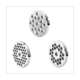 Sufanic 6pcs Meat Grinder Mixer Plate Discs Stainless Steel Kit Food Grinders Accessories, Size: 5