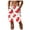 Red, variant on JHLZHS Cargo Shorts Men Mens Summer Digital 3D Watermelon Printed Shorts Elasticated Waisted Beach Pants White Denim Shorts Men's Exercise Shorts