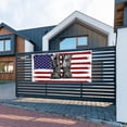 thumbnail image 4 of Lsque Home Of The Free Because Of The Brave Pattern Party Banner, Festive Banner , Holiday Celebrations and Events for Carnival Birthday Party Festival Decorations-Medium, 4 of 8
