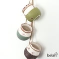 thumbnail image 5 of Belari 4 Pot Dangling Planter Set - Hanging Pots for Plants - Hanging Pot - Hanging Baskets for Plants - Basket Planter - Ceramic Hanging Planters - Hanging Flower Pot, 5 of 5