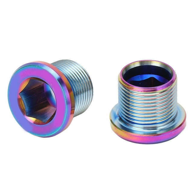 Bike Crank Screw, High Strength Crankset Arm Screw For Road Bikes Colorful