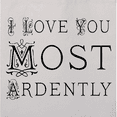 thumbnail image 4 of Inktastic I Love You Most Ardently Tote Bag, 4 of 4