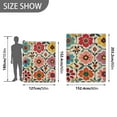 thumbnail image 6 of Yayeee Throw Blanket for Couch Soft Warm 50" x 60" Sofa Chair Bed Decoration, Colorful Flowers, 6 of 7