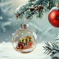 thumbnail image 5 of Exquisite Spherical Three Dimensional Christmas Frogs Ornament Home Decoration Round Hanging Ornament, 5 of 5