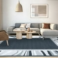thumbnail image 4 of FairOnly Grey 9'x12'Modern Machine Washable Area Rug for Living Room Non Slip Low Pile Floor Cover for Bedroom Kitchen, 4 of 7