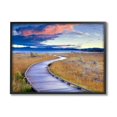 thumbnail image 2 of Stupell Industries Coastal Boardwalk Sunset Coastal Photography White Framed Art Print Wall Art, 2 of 5