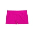 thumbnail image 4 of iiniim Short de Danse Extensible pour Filles, Bas de Gymnastique, Yoga, Ballet, Rose 14, 4 of 6