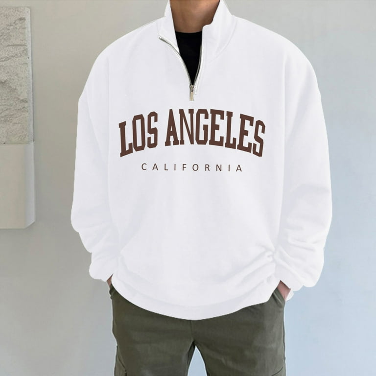 Men's Hoodie - White - XL