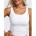 thumbnail image 5 of CRZ YOGA Womens Butterluxe Double Lined Tank Tops Scoop Neck Racerback Workout Tanks, 5 of 6