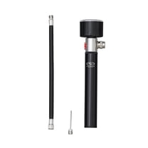 Athletic Works Sports Ball Pump with Pressure Gauge, Hose & Needle, Quick & Easy Inflation