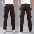 thumbnail image 3 of Pantalones cargo de senderismo de algodón para exteriores para hombres, pantalones estéticos, baratos, de lujo, nuevos, para hombre, ropa técnica más barata, diseñador emo, sueltos, 3 of 5