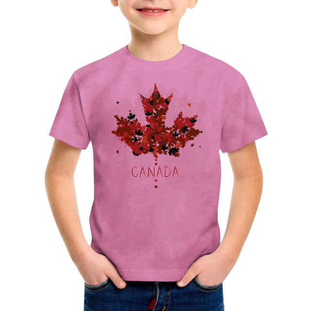 LUOGENLI Chemises Maxi Printemps pour Garçons 2025 Hauts pour Usage Quotidien Décontracté pour École et Activités Extérieures Chemise à Col Rond Manches Courtes Tendance Été Taille 3-4 Ans