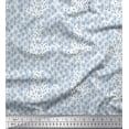 thumbnail image 1 of Soimoi Velvet Fabric Artistic Floral Shirting Printed Fabric 1 Yard 58 Inch Wide, 1 of 1
