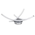 thumbnail image 1 of Ceiling Light, 11W Warm White High Strength AC85-265V Chromed Color LED Ceiling Lamp, For Study Bedroom 11W Warm White Light, 1 of 8