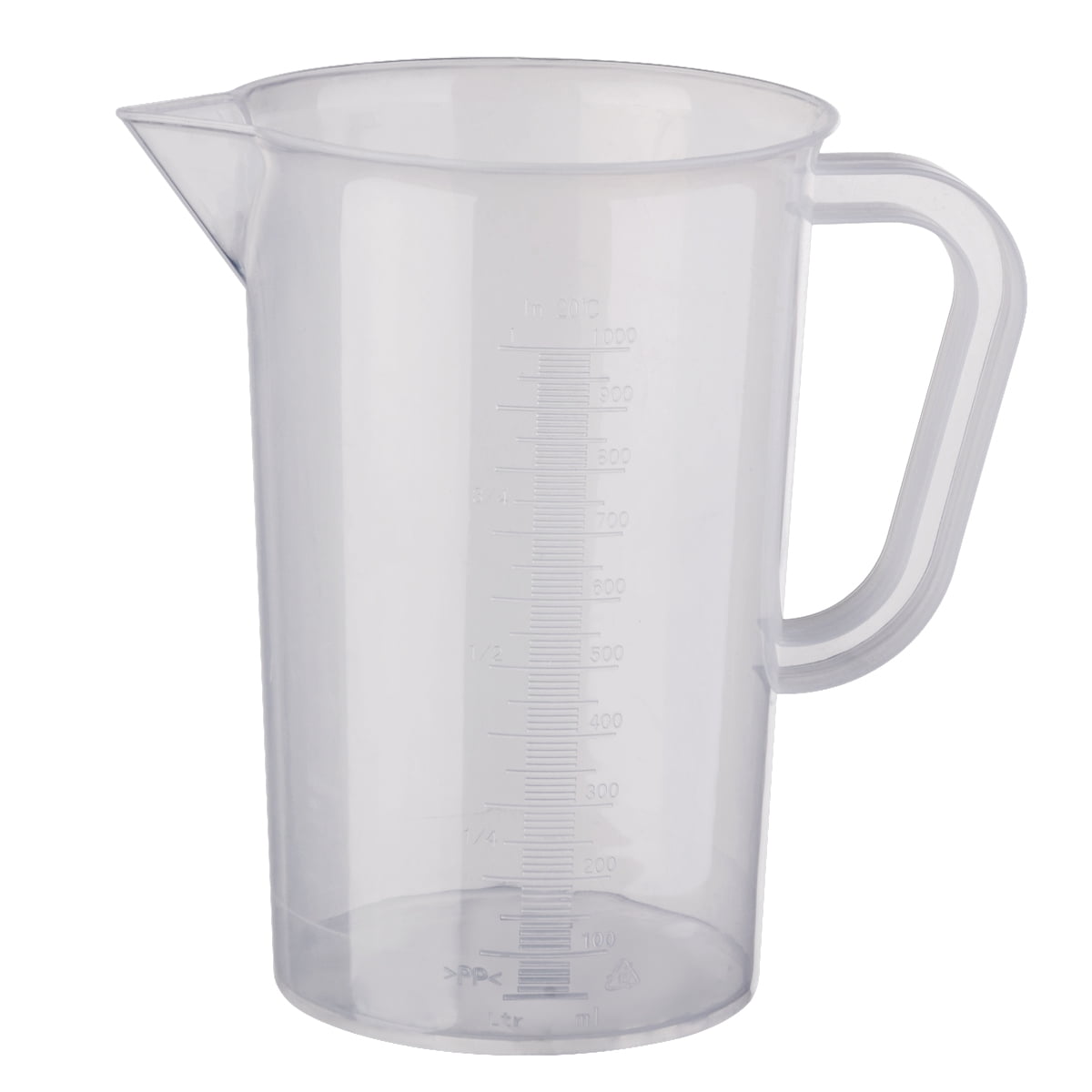 1000ML Sacle Cups Plastic Measuring Cups Transparent