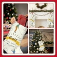 thumbnail image 7 of Defioc Golf Icons And Golfer for Christmas Stockings 18" Personalized Holiday Stocking for Family, Farmhouse Decor, Xmas Tree Decoration, 1 Pack, 7 of 7