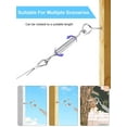 thumbnail image 3 of Kit para colgar cuerda de acero inoxidable, cable de acero de 30 m, kit para enrejado de plantas trepadoras, pasamanos de escalera con cable de acero, 3 of 5
