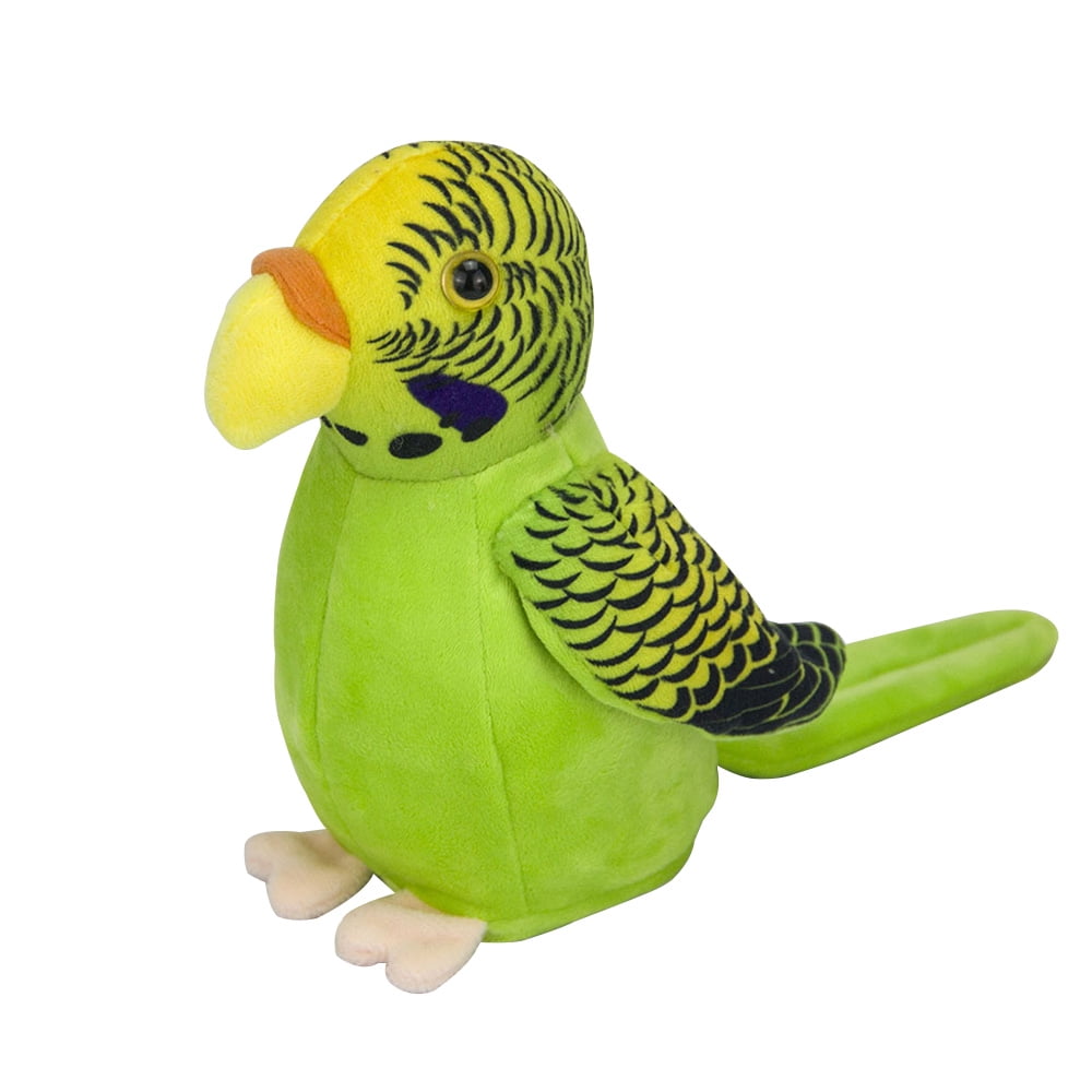 talking parrot plush toy