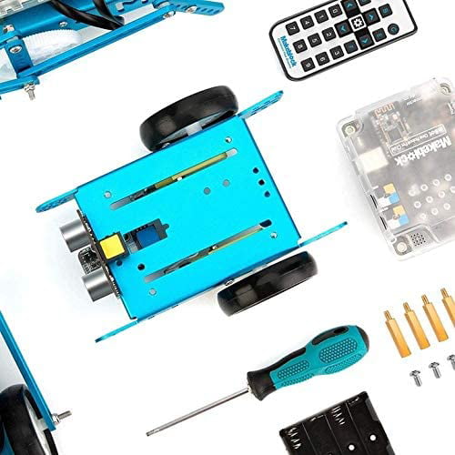 Makeblock mBot Robot Kit with Bluetooth Dongle, Learning & Education Toys  with Arduino/Scratch Coding, Electronic Sensors, Building Robots for Kids