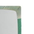 thumbnail image 2 of Ambesonne Fantasy Fitted Sheet, Giant Whale Sailboat, Twin XL Size, Green Beige, 2 of 2