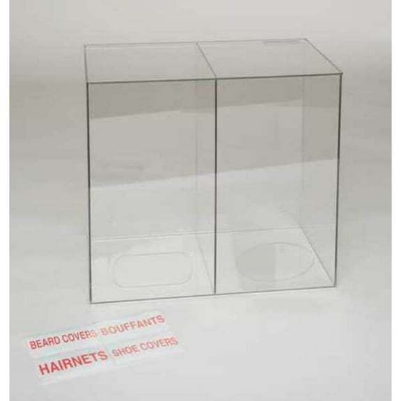 Condor All Purpose Dispenser,Clear,PETG 3UZG6