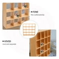 thumbnail image 3 of Miniature Wooden Storage Rack Mini House Furniture Mini House Accessory, 3 of 9
