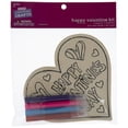 thumbnail image 2 of Valentine Heart Wood Craft Kit Wood Diy Craft Projects, 2 of 2