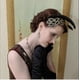 thumbnail image 5 of Headband 1920s Gatsby Leaf Beaded Women Hair Accessory for Costume Party (Black Gold), 5 of 5