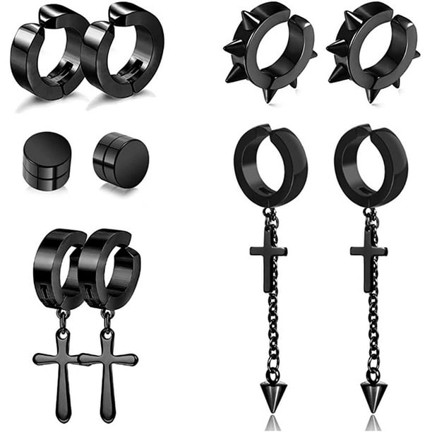 Clip on deals hoop earrings walmart