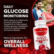 Gluco Balance Capsules – GlucoBalance Natural Blend Glycogen Support, 1 Pack, 60 Capsules