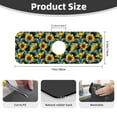 thumbnail image 2 of Kdxio Blue Batterflies Sunflower Pattern Non-Slip Diatom Mud Faucet Drain Pad,Self Absorbent Mat for Kitchen Sink for Variety Kitchen & Bathroom Countertops, 2 of 7