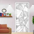 thumbnail image 4 of Pegatinas de puerta autoadhesivas 3D con textura de mármol geométrico, papel tapiz fotográfico, pegatinas de pared para sala de estar, dormitorio, mural de joyas, 4 of 5