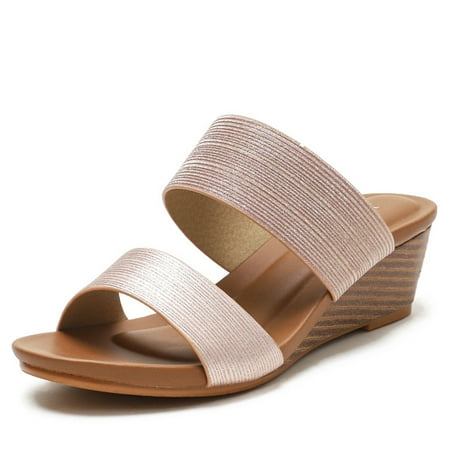 

Women s Sandals and Slippers Summer Fairy Style Outer Wear Thick Bottom High Heel Wedge Women s Whoes