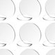 thumbnail image 4 of 10 tarjetas de acrílico transparente para mesa, tarjetas de asiento en blanco, gráficos para invitados 10 piezas redondas., 4 of 4