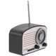 thumbnail image 4 of KAKOWELY Modelo de radio en miniatura, figura de radio de estilo vintage, modelo de radio de simulación, mini radio artesanal, 4 of 5