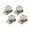Silver, variant on UYUH Adjustable Clip-On Ear Relief Buttons for Masks and Hats, Movable Earloop Comfort Aid for Daily Use, Makeup Application, and Family Activities