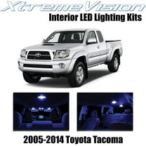 XtremeVision Interior LED for Toyota Tacoma 2005-2014 6 pcs Blue Interior LED Kit   Installation Tool
