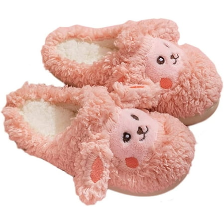 

PIKADINGNIS Women Fuzzy Slippers Kawaii Sheep Slippers Fluffy House Slippers Cute Indoor Outdoor