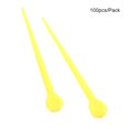 thumbnail image 3 of 1 Set Perm Rod Fashionable Durable Different Colors Exquisite Appearance Easy Installment Beautiful Smooth Surface Hair Curlers Yellow, 3 of 8