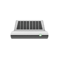 thumbnail image 4 of THE ASPEN Smart Air Purifiers with Extra Panel in Carbon Fiber for Large room (Max. 1500 Sq.Ft)/H13 True HEPA Filter with PM2.5 Sensor/Alexa & Google/App Control/ Scheduling, 4 of 11