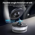 thumbnail image 5 of Soporte magnético para teléfono en el coche con rotación de 360°, succión al vacío, plegable, ajuste universal para vehículos, gimnasios, espejos y uso diario., 5 of 5