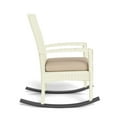 thumbnail image 5 of Tortuga Outdoor's Bayview Magnolia White Rocking Chair, 5 of 8