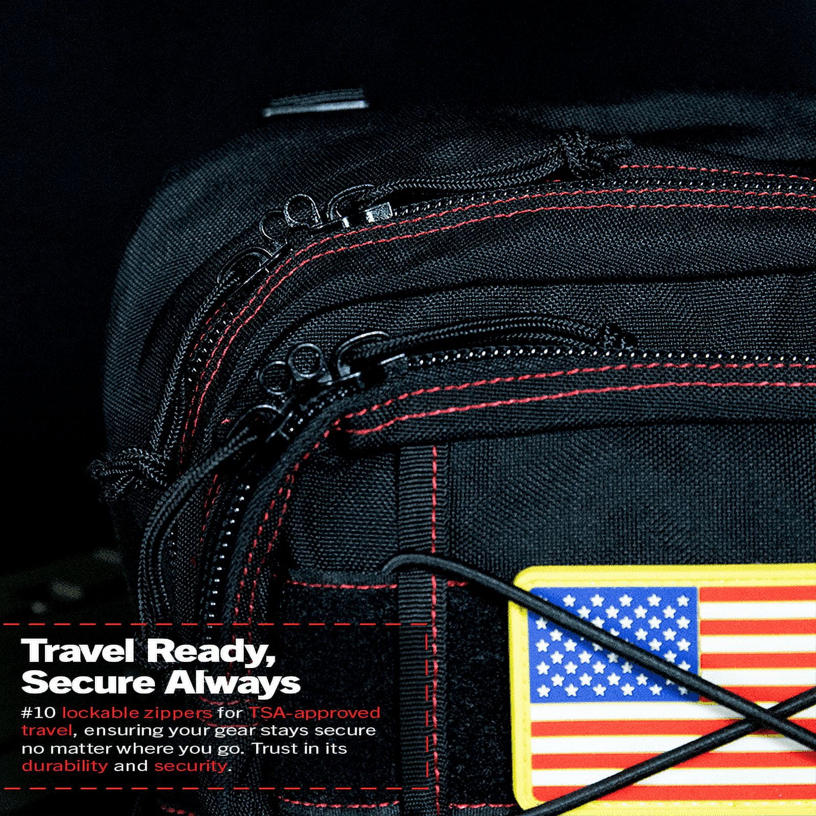 Death Dealer Tactical Assassin Sling EDC Bag w/DDT Logo Patch, Color Bloodline