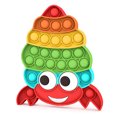 thumbnail image 1 of xiaxaixu Ice-cream Shaped Decompression Toys, Press Type Silicone Fidget Game, 1 of 1