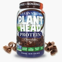 Nature's Answer Plant Head Protein, 15g Plant-Based Protein per Scoop, Vegan & Dairy-Free, Chocolate Flavor, 1.8 lb