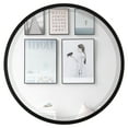 thumbnail image 5 of OVALCREST - London Framed Circle Mirror - Matte Black 31 1/8" x 31 1/8", 5 of 7