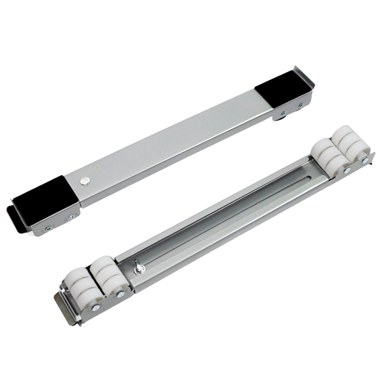 Esquirla 2Pcs Mobile Roller Base,Adjustable Appliance Rollers,Adjustable Extendable Mobile Rollers for Furniture Dryers, Refrigerators grey