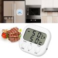 thumbnail image 4 of Termómetro Para Carne, Termómetro De Sonda Para Alimentos, Alarma Programable, Temperatura Preestablecida Para Cocina Para Horno ANGGREK No, 4 of 7