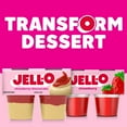 thumbnail image 5 of Jell-O Original Strawberry Cheesecake Pudding Cups Snack, 4 Ct Cups, 5 of 13
